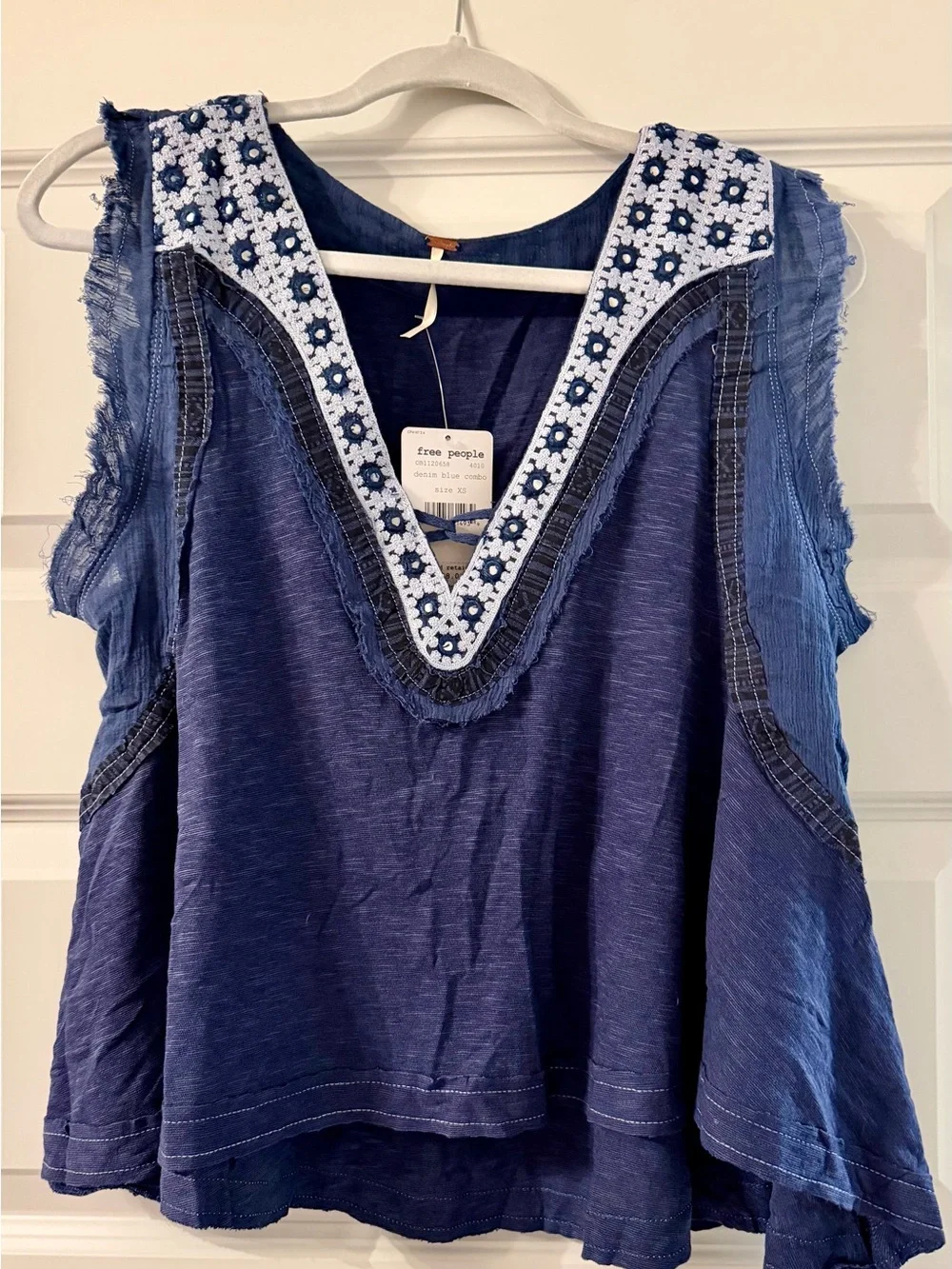 Free People deep neckline